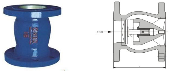 DRVZ(H42X)靜音止回閥結(jié)構(gòu)圖